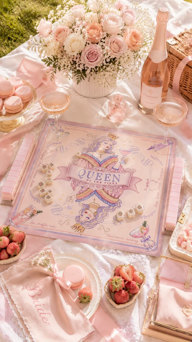 Queen of the Tiles Mahjong Bridal Shower Ideas Everyone Will Love