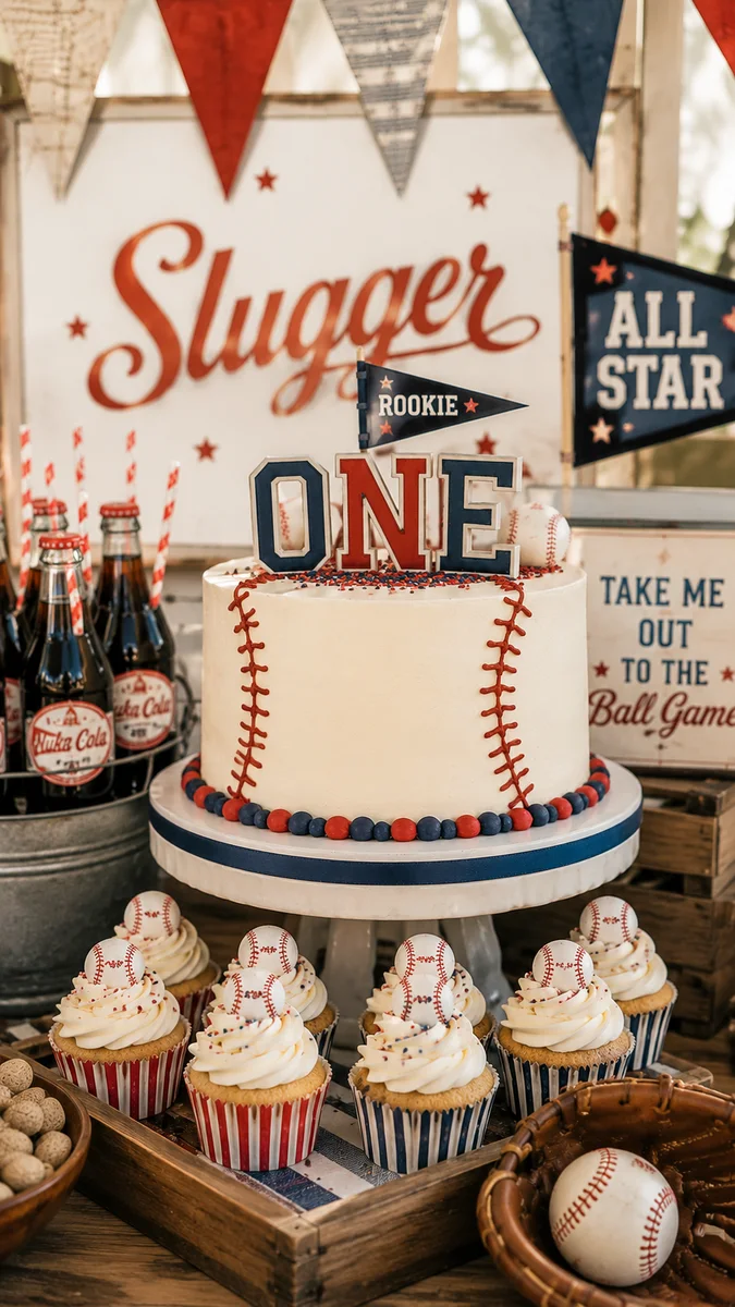 Retro Baseball Birthday Party Decor Ideas for the Sweetest Backyard Celebration